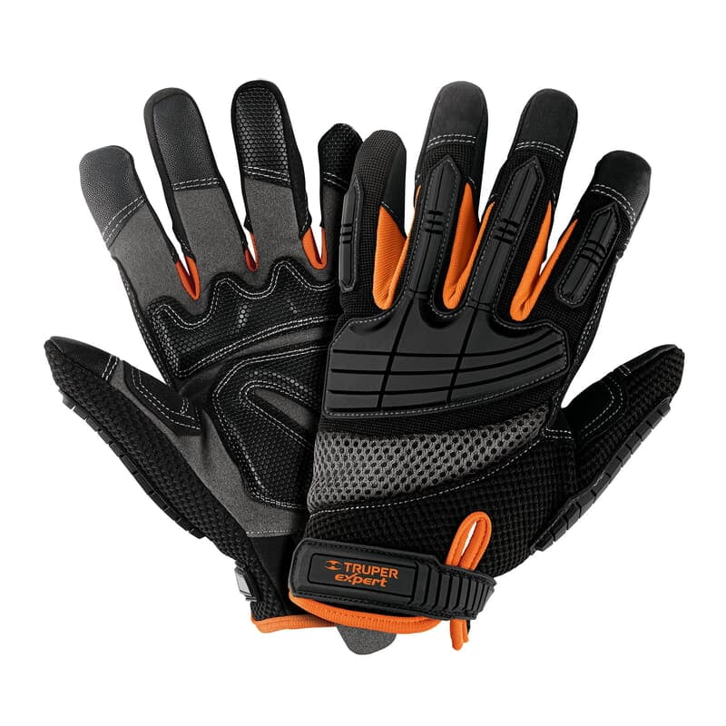 Guantes para mecánicos con protección anti-impacto - GU-665 / 15158