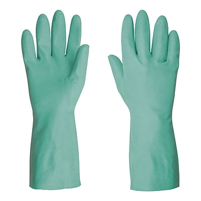 Guantes de nitrilo verde, multiusos, grandes - GU-823 / 15324