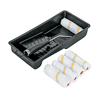Kit de rodillo para pintar, 4' (maneral, charola y felpa) - KIT-ROPI-420N / 15023 Kit de rodillo para pintar, 4' (maneral, charola y felpa) - KIT-ROPI-420N / 15023