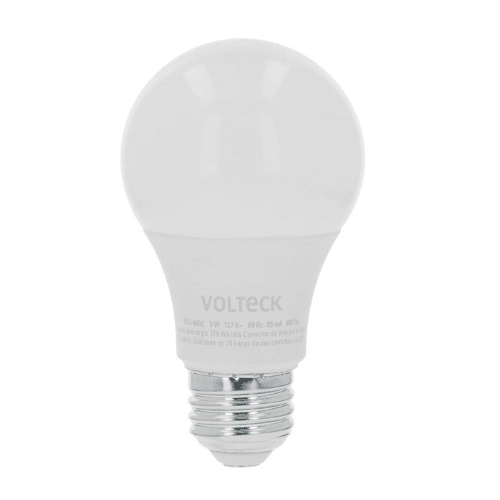 Lámpara de LED atenuable tipo bulbo 9 W luz cálida, blíster Volteck - LED-60DC / 48298