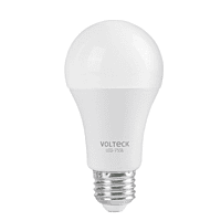 Lámpara LED tipo bulbo A19 10 W con sensor de luz, Volteck - LED-75SL / 46990