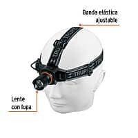 Linterna de minero, 125 lúmenes, 1 LED, recargable - LI-CA-60R / 10617 Linterna de minero, 125 lúmenes, 1 LED, recargable - LI-CA-60R / 10617