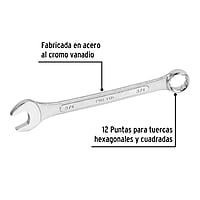 Llave combinada, 3/4' x 230 mm, Pretul - LL-2024P / 21888