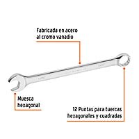 Llave combinada, extralarga, 13/16' x 298 mm - LL-2026 / 15599