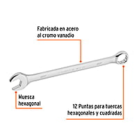 Llave combinada, extralarga, 7/8' x 316 mm - LL-2028 / 15600 Llave combinada, extralarga, 7/8' x 316 mm - LL-2028 / 15600