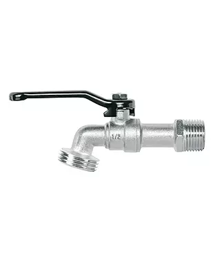 Llave de esfera de zinc 1/2", s/adaptador LL-21PS- 28200