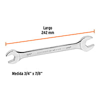 Llave española, 3/4 x 7/8' x 255 mm - LL-3039 / 15699