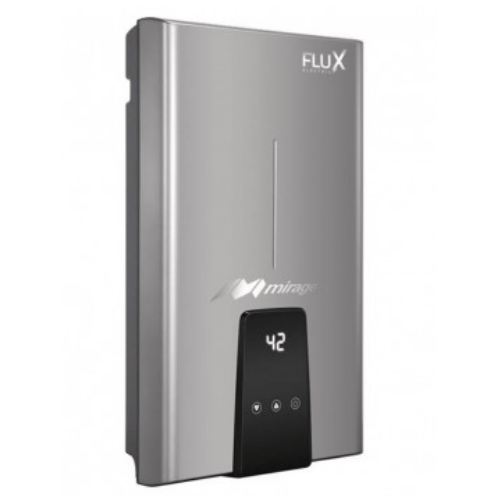 Calentador Electrico, EFLUX, 4.8 KW, 1 SERVICIO, Montaje Sobre Muro, Compacto, Soft Touch Control - MBE051G
