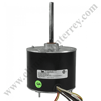 Motor Condensador Cerrado 1/4 HP 1075 RPM 1Velocidad Flecha 1/2 208-220V Reversible Capacitor 5 Mf 370VAC Baleros McMillan