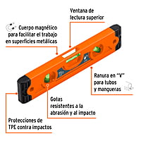 nivel-torpedo-magnético-de-9-con-cuerpo-de-abs-truper-nt-9-11223