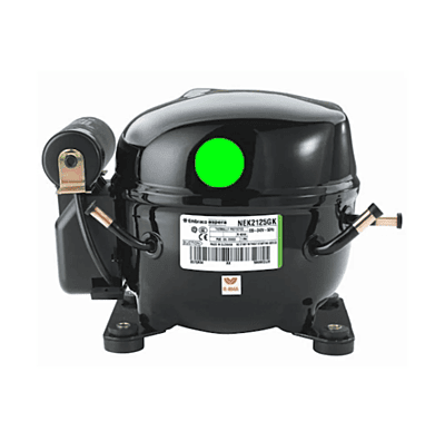 COMPRESOR HERMETICO EMBRACO 1 HP R404A LBP 220/1 - NT2178GKV-B