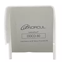 Codo Exterior 90° para Canaleta Blanco 80mm, OPTIMAL DUCT - ODCO.80 Codo Exterior 90° para Canaleta Blanco 80mm, OPTIMAL DUCT - ODCO.80