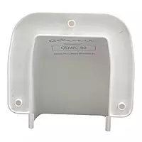 Entrada a pared para Canaleta Blanco 80mm, OPTIMAL DUCT - ODWC-80