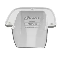 Entrada a pared para Canaleta Blanco 80mm, OPTIMAL DUCT - ODWC-80