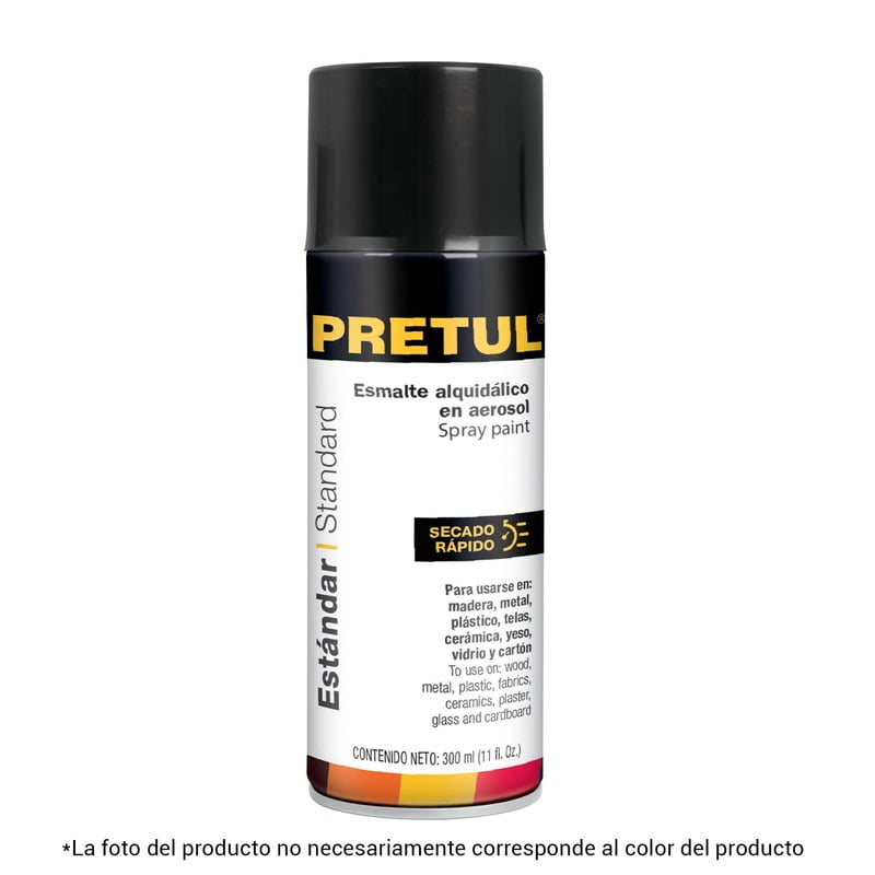 Pintura en aerosol, amarillo canario, Pretul - PA-AC-P / 27003