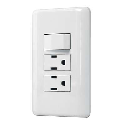 Placa armada 2 contactos e interruptor sencillo, Basic - PA-APCO-B3 / 25079