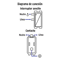 Placa armada contacto e interruptor, plata, línea Italiana - PA-APCO-IP / 46473 Placa armada contacto e interruptor, plata, línea Italiana - PA-APCO-IP / 46473