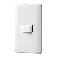 Placa armada con 1 interruptor sencillo, Volteck Basic - PA-APSE-B / 25078 Placa armada con 1 interruptor sencillo, Volteck Basic - PA-APSE-B / 25078