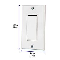Placa armada con interruptor sencillo Classic - PA-APSE-CLP / 40017 Placa armada con interruptor sencillo Classic - PA-APSE-CLP / 40017
