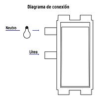 Placa armada con 3 interruptores sencillos, Volteck Basic - PA-APTR-B / 25083 Placa armada con 3 interruptores sencillos, Volteck Basic - PA-APTR-B / 25083
