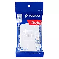 Placa armada 1 toma para teléfono, 1.5 mod, Española, blanco - PA-TE-EB / 45607