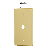 Placa pasacable de aluminio, línea Standard - PAAN-S / 46404 Placa pasacable de aluminio, línea Standard - PAAN-S / 46404