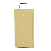 Placa ciega, de aluminio, línea Standard - PACI-S / 46402 Placa ciega, de aluminio, línea Standard - PACI-S / 46402