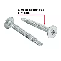 Bolsa con 100 pijas cabeza cruz, punta de broca 1-1/2' - PIBR-1-1/2C / 44649 Bolsa con 100 pijas cabeza cruz, punta de broca 1-1/2' - PIBR-1-1/2C / 44649