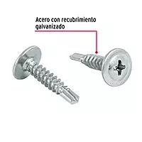 Bolsa con 100 pijas cabeza cruz, punta de broca 3/4' - PIBR-3/4C / 44646 Bolsa con 100 pijas cabeza cruz, punta de broca 3/4' - PIBR-3/4C / 44646