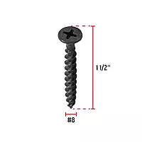 Fabricadas en acero con acabado fosfatado negro para mayor protección contra corrosión Para trabajos en madera, aglomerados y paneles de yeso o tablaroca Fabricadas en acero con acabado fosfatado negro para mayor protección contra corrosión Para trabajos en madera, aglomerados y paneles de yeso o tablaroca
