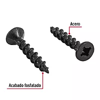 Bolsa con 200 pijas #8 x 1' tipo Quadrex - PIQU-8X1 / 44891