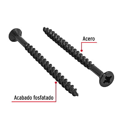 Bolsa con 200 pijas #8 x 2-1/2' tipo Quadrex - PIQU-8X2-1/2 / 44896