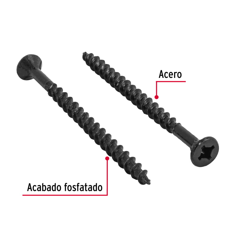 Bolsa con 200 pijas #8 x 2-1/2' tipo Quadrex - PIQU-8X2-1/2 / 44896 Bolsa con 200 pijas #8 x 2-1/2' tipo Quadrex - PIQU-8X2-1/2 / 44896