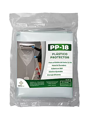 Bolsa plastica protectora para limpieza PP-18
