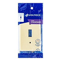 Placa de ABS para interruptor vertical, Standard, marfil - PPAP-S / 46415