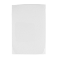 Placa de ABS ciega, línea Oslo, color blanco - PPCI-OB / 48306 Placa de ABS ciega, línea Oslo, color blanco - PPCI-OB / 48306