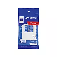 Placa 1 ventana, 1.5 módulos, línea Española, color blanco - PPSE15-EB / 47044