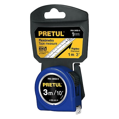 flexómetro-azul-3-m-cinta-13-mm-pretul-tarjeta-plástica-pro-3meb-a-21609