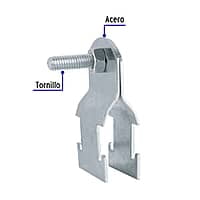 Abrazadera para unicanal 1/2 ', Volteck 47488 Abrazadera para unicanal 1/2 ', Volteck 47488