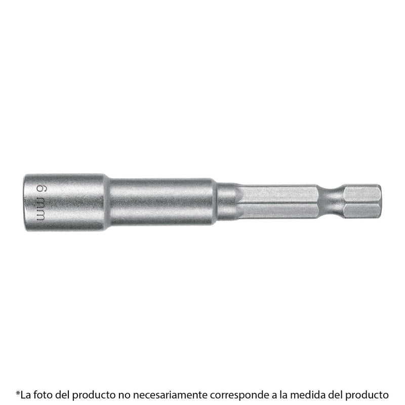 Estuche con 5 dados de 5 mm magnéticos largo 2', Expert - PUDE-9005 / 12945