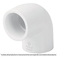 Codo 90° de PVC, 1' - PVC-563 / 45413 Codo 90° de PVC, 1' - PVC-563 / 45413