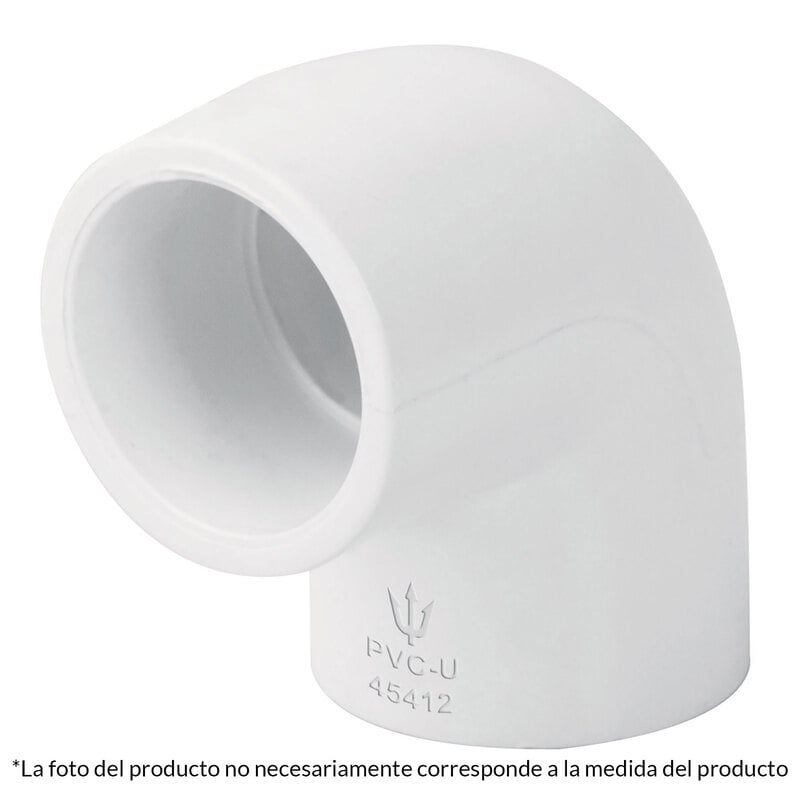 Codo 90° de PVC, 1' - PVC-563 / 45413 Codo 90° de PVC, 1' - PVC-563 / 45413
