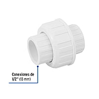Tuerca unión lisa de PVC, 1/2' - PVC-971 / 45435 Tuerca unión lisa de PVC, 1/2' - PVC-971 / 45435