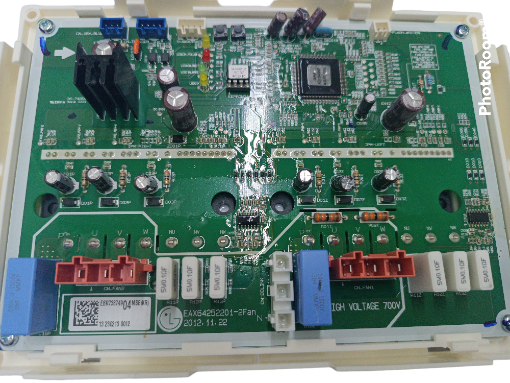 Tarjeta de control multi v outdoor LG modelo: ARUN100LT2.AWGBLAT - EBR73874904