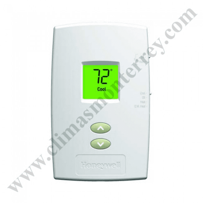 Pro 1000 Termostato, No Programable, 1 Frio-2 Calor, Display 1.32 In - Th1210D1008