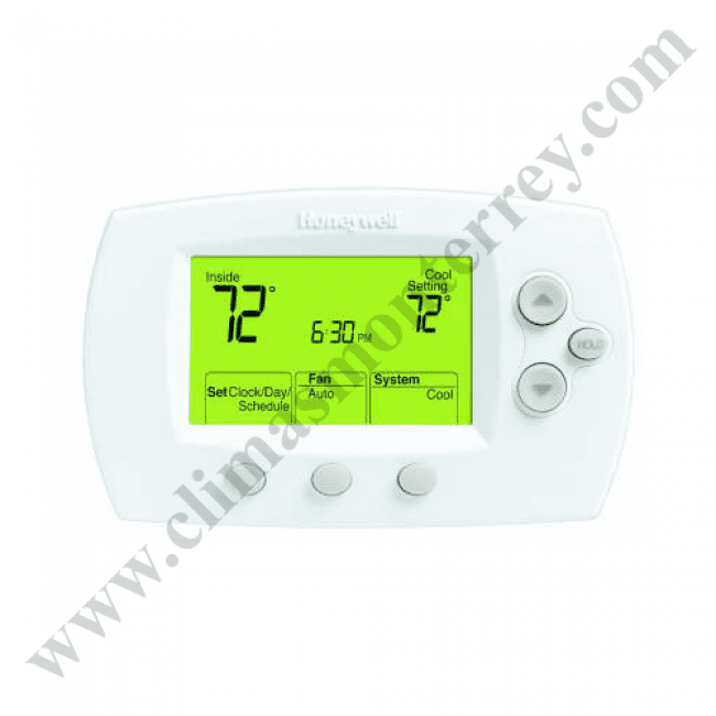 Pro 6000 Termostato, Programable 5-1-1, 1-Frio 1-Calor, Display 5.09 In - Th6110D1021