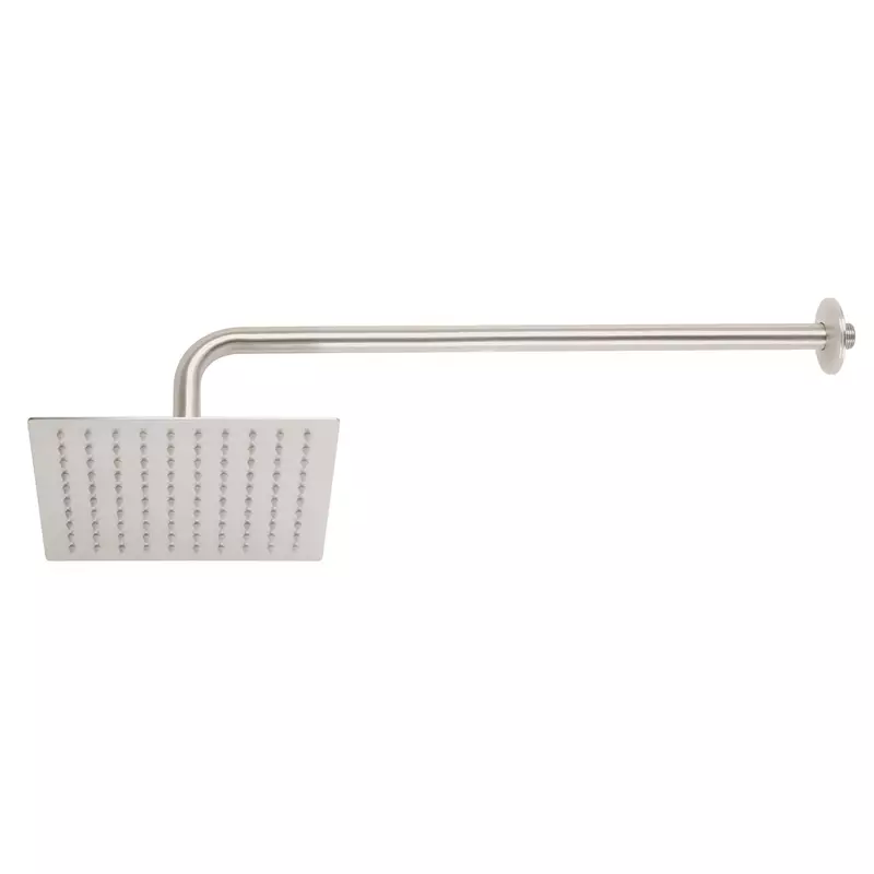 Regadera acero inoxidable, 8', con brazo, satinado, Riviera - R-308N / 45772 Regadera acero inoxidable, 8', con brazo, satinado, Riviera - R-308N / 45772