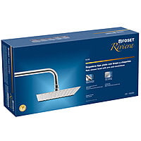 Regadera acero inoxidable, 10', con brazo, cromado, Riviera - R-310 / 45773
