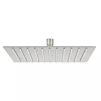 Regadera acero inoxidable, 10', sin brazo, satinado, Riviera - R-310SN / 45782