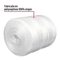 Rollo de rafia de 1125 m color blanco calibre 3.8 g/m 45038 - RAF-445 Rollo de rafia de 1125 m color blanco calibre 3.8 g/m 45038 - RAF-445